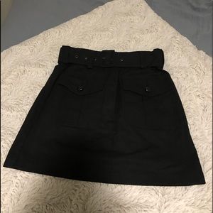Belted Cargo Skirt with pockets